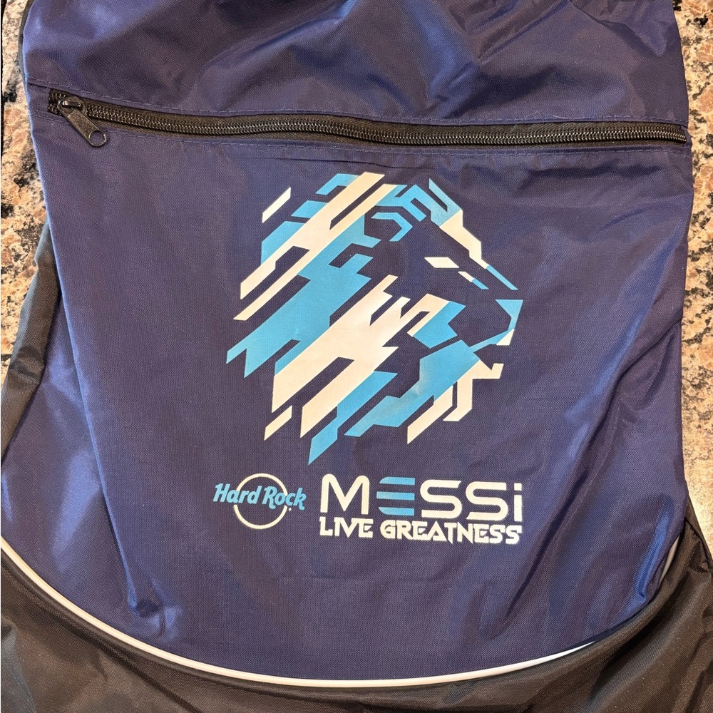 Hard Rock Cafe Messi Navy Backpack